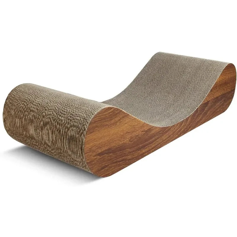 Cat Scratcher Cardboard Lounge Bed, Cat Scratching Pad, Pet Lounger